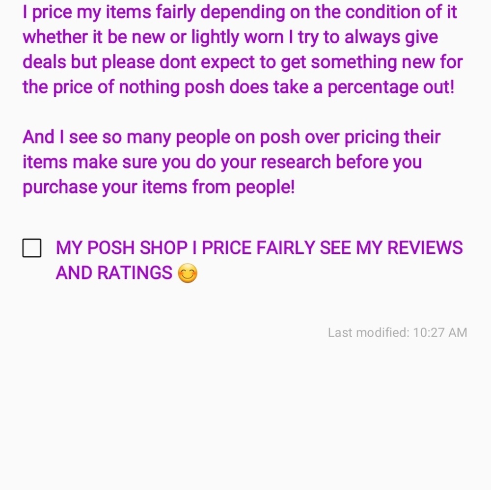 Posh Sense